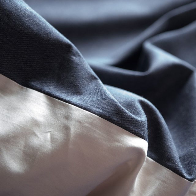 ライトデニム　こたつ布団カバー