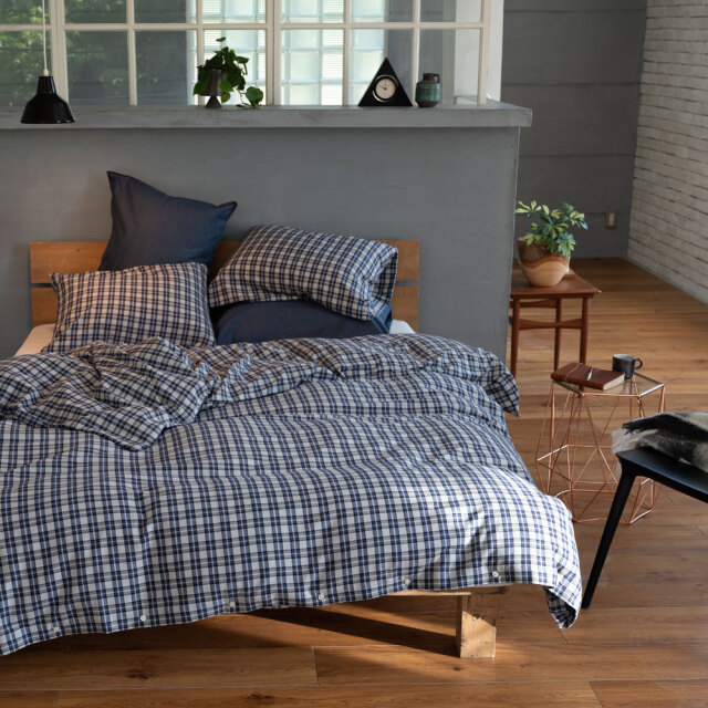 グラニット/グレイ　掛け布団カバー