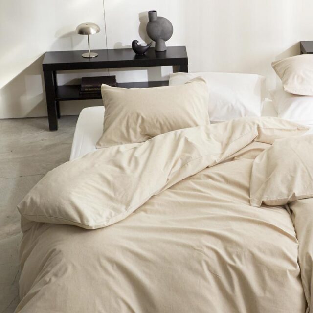 Fab the Home】リネンミックス ワンウォッシュ/ナチュラル 掛け布団