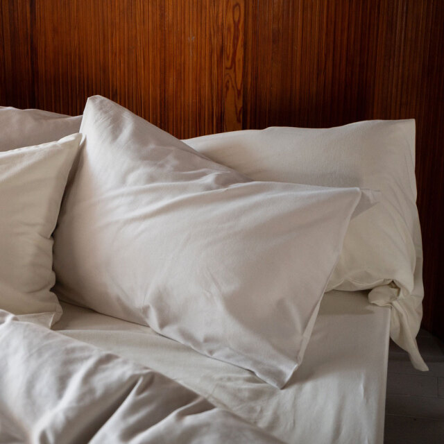 コットンビエラ/ストーン　枕カバー