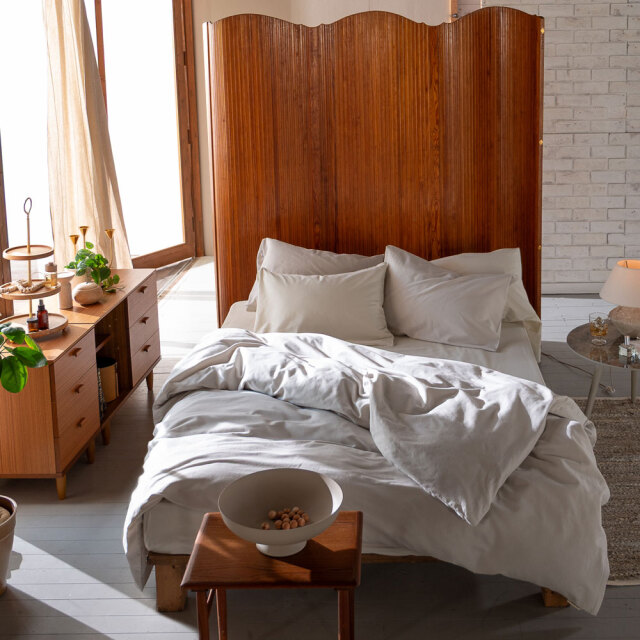 コットンビエラ/ストーン　掛け布団カバー