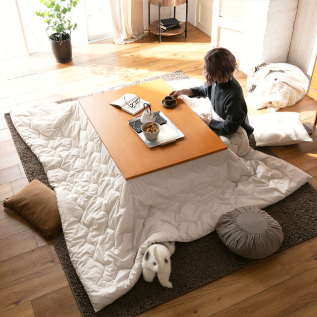 ソリッド/ストーン　こたつ掛け布団