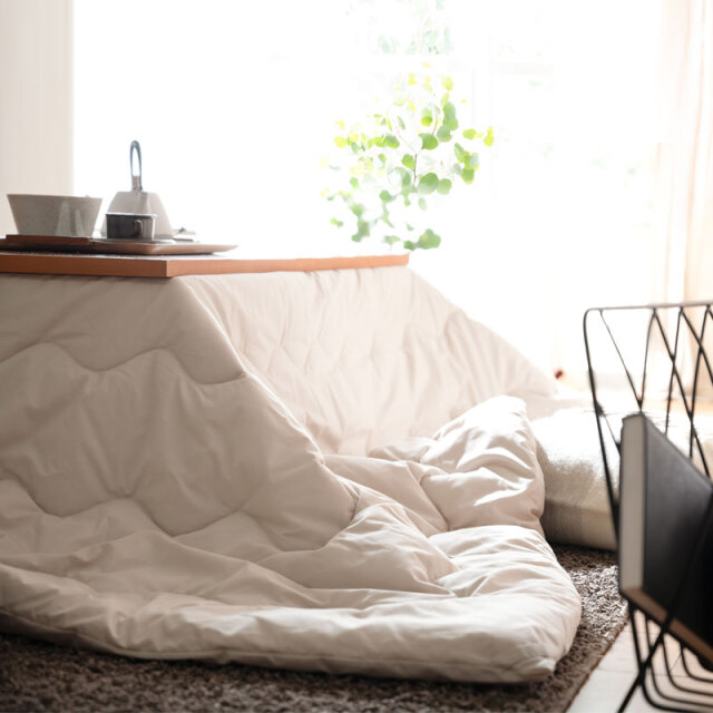 ソリッド/ストーン　こたつ掛け布団