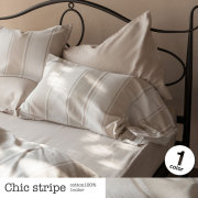 シックストライプ　ストーン　ピローケース