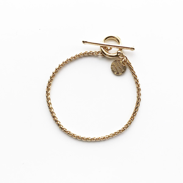 ★再入荷★PHILIPPE AUDIBERT/Mathieu bracelet brass Light gold,