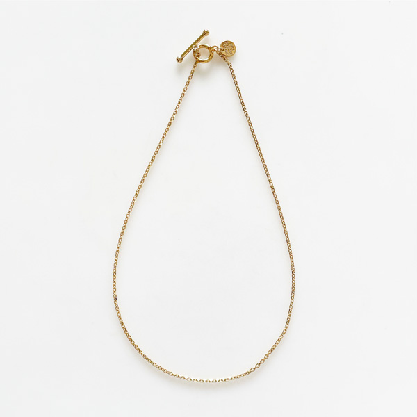 【再入荷】PHILIPPE AUDIBERT/Sophie necklace brass Light gold