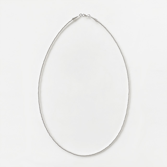 ERICKA NICOLAS BEGAY/Navajo Pearl Necklace 3mm 80cm Shiny