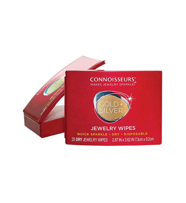 【再入荷】CONNOISSEURS/JEWELRY CLEANER/Jewelry Wipes Compact