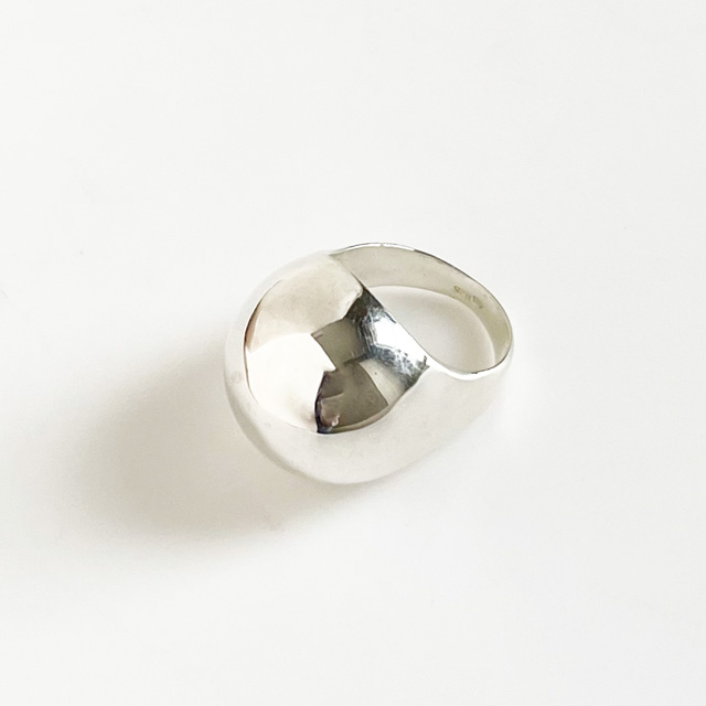 Saskia Diez/SPHERE RING BIG in Silver