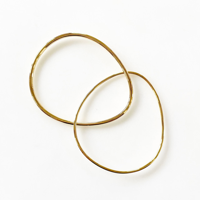 PHILIPPE AUDIBERT/Antea double bracelet brass Light gold