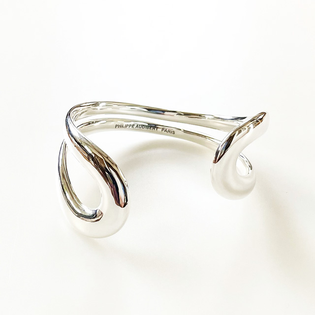 PHILIPPE AUDIBERT/Luna bracelet brass silver plated,