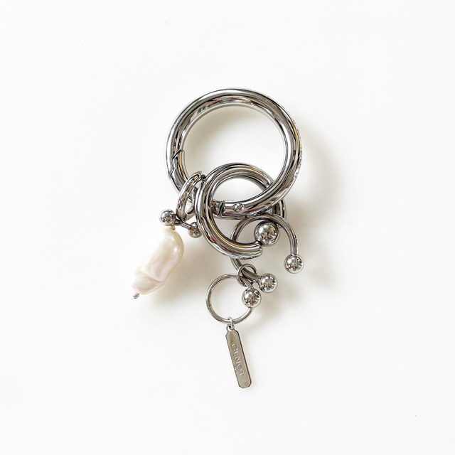 ★先行予約で10％OFF★(9月前半発送スタート予定) 【JUSTINE CLENQUET】LAURIE KEYCHAIN
