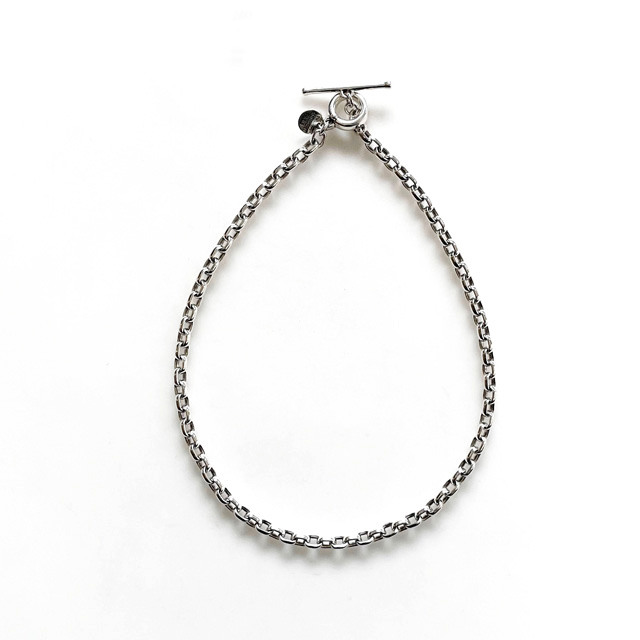 PHILIPPE AUDIBERT/Angela necklace brass silver plated,