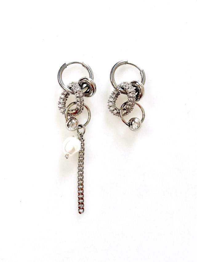 【初入荷】 JUSTINE CLENQUET/JADE EARRINGS