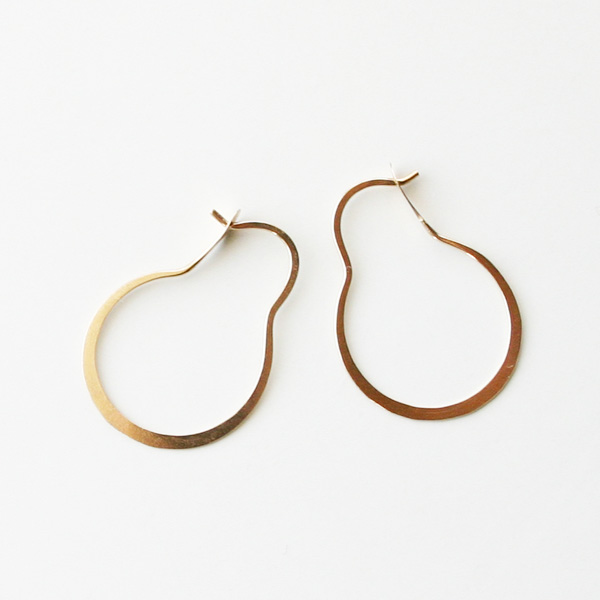 【再入荷】MELISSA JOY MANNING/Pear-shaped hoop