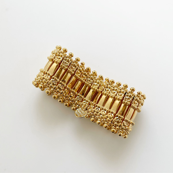 PHILIPPE AUDIBERT通販｜Verona metal cuff pewter light gold color,