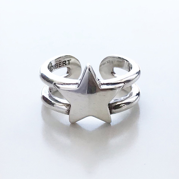 【再入荷】PHILIPPE AUDIBERT/Rory ring , brass silver color,