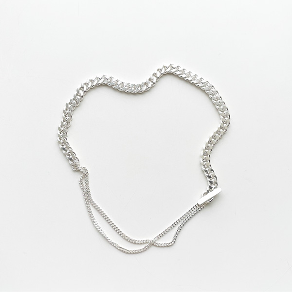 【再入荷】Saskia Diez/GRAND NECKLACE CHOKER MIXED 925 AG