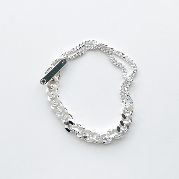 【再入荷】Saskia Diez/GRAND BRACELET MIXED 925 AG