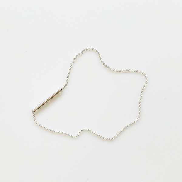 【再入荷】Saskia Diez/FINE BRACELET ROUND 925 AG SILVER