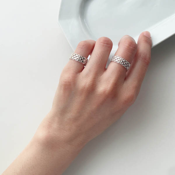 Saskia Diez通販｜GLITZ RING 925 AG