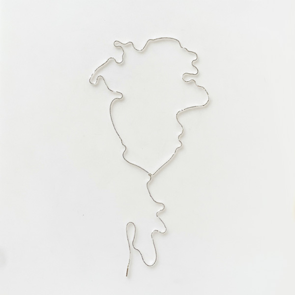 Saskia Diez通販｜FINE NECKLACE FRINGE cubic NO1 925 AG