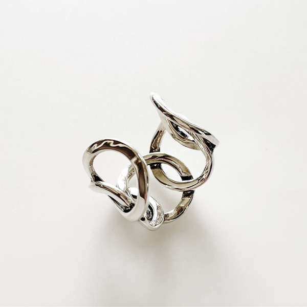 PHILIPPE AUDIBERT通販｜Columbus ring, brass silver color,