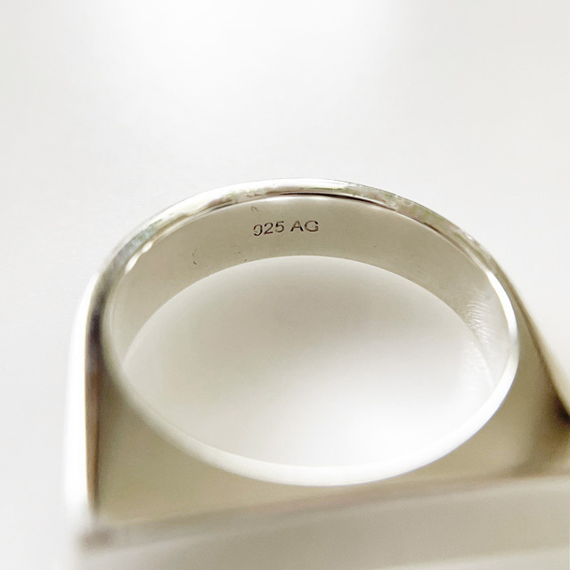 Saskia Diez通販｜SIGNET RING IDENTITY in Silver