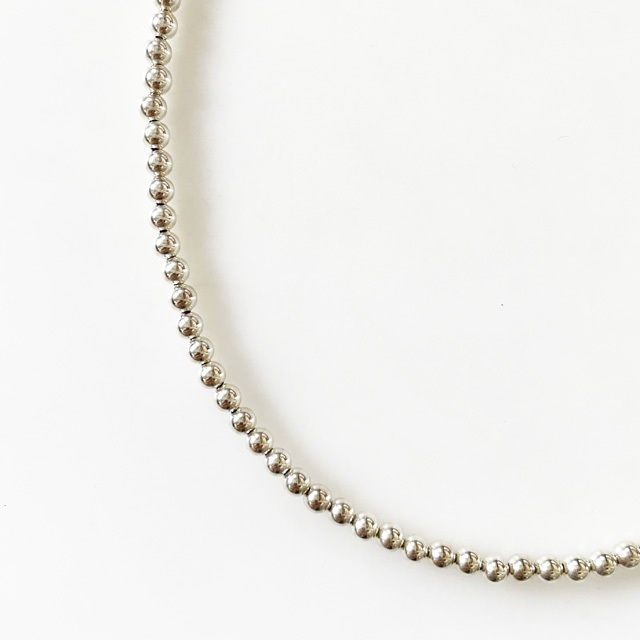 ERICKA NICOLAS BEGAY通販｜Navajo Pearl Necklace 4mm 40cm Shiny