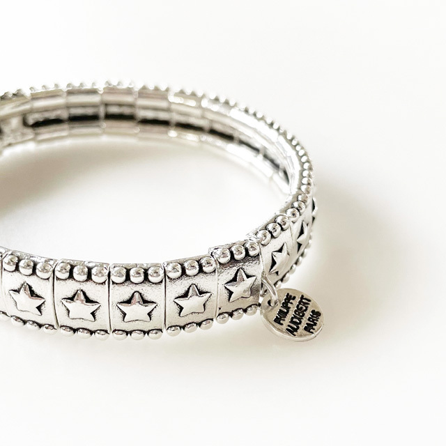 PHILIPPE AUDIBERT通販｜Mayana star bracelet pewter silver