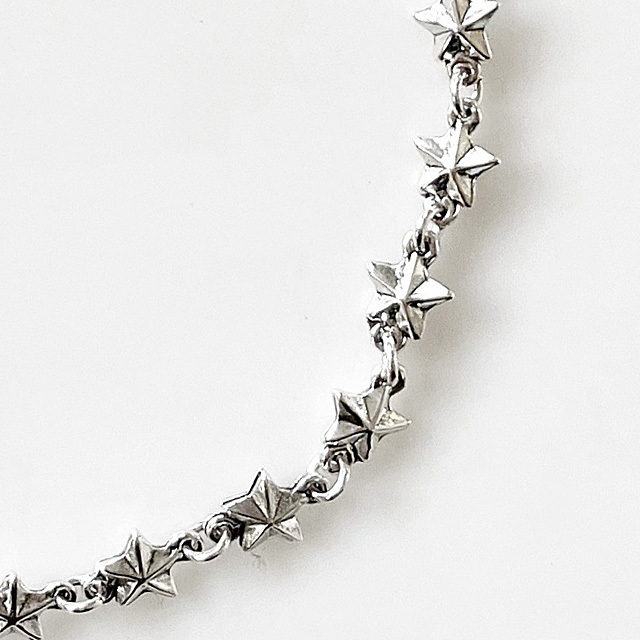 PHILIPPE AUDIBERT通販｜April neckace, pewter silver plated,