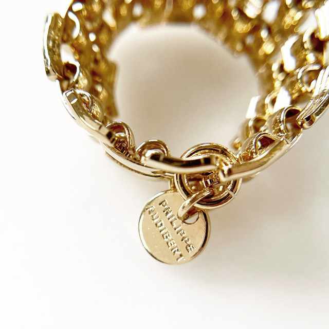 PHILIPPE AUDIBERT通販｜Miller chain ring brass ”S” Light gold