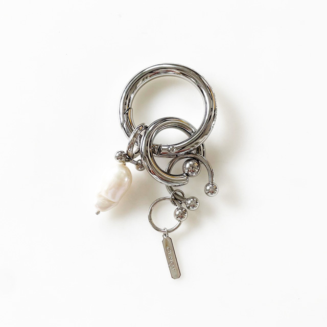 ★先行予約で10％OFF★(9月前半発送スタート予定) 【JUSTINE CLENQUET】LAURIE KEYCHAIN