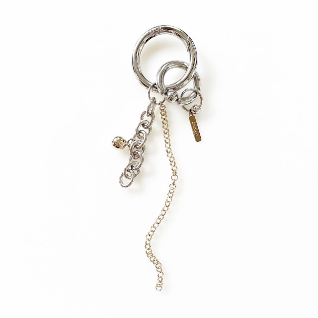 ★先行予約で10％OFF★(9月前半発送スタート予定) 【JUSTINE CLENQUET】LEWIS KEYCHAIN