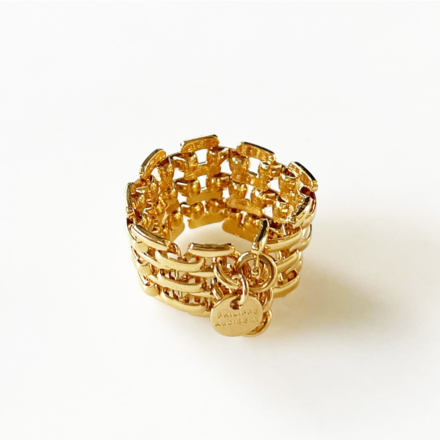 【24金メッキ】★Philippe Audibert★アリッサ リング 24金メッキ】☆Philippe Audibert☆アリッサ リング (Philippe