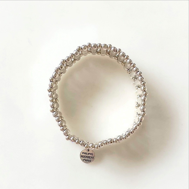 PHILIPPE AUDIBERT通販｜Titia bracelet, pewter silver plated