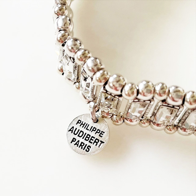 PHILIPPE AUDIBERT通販｜Titia bracelet, pewter silver plated