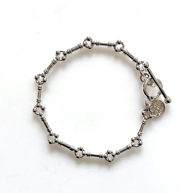 PHILIPPE AUDIBERT/Kenton bracelet brass silver plated,