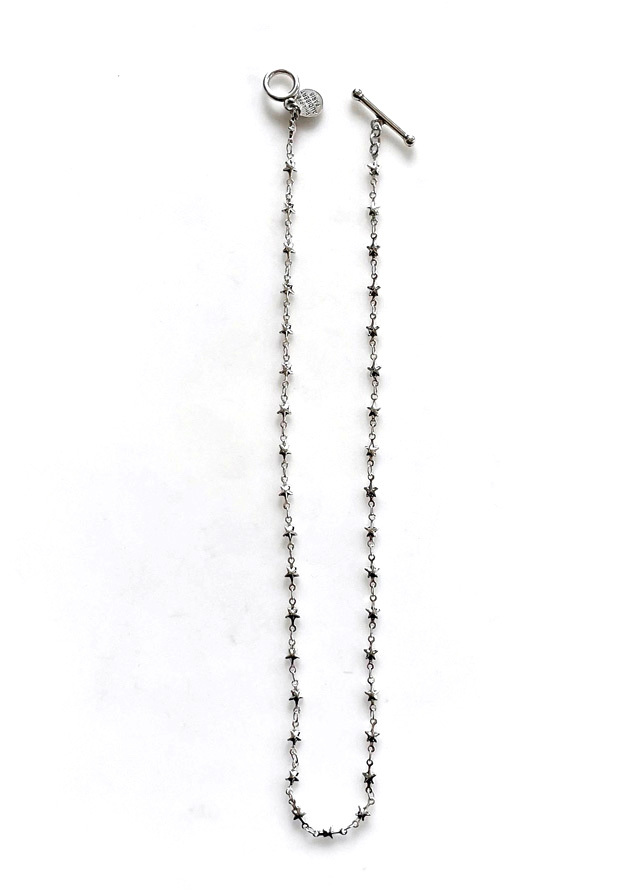 PHILIPPE AUDIBERT通販｜Maxton chain necklace brass silver plated,