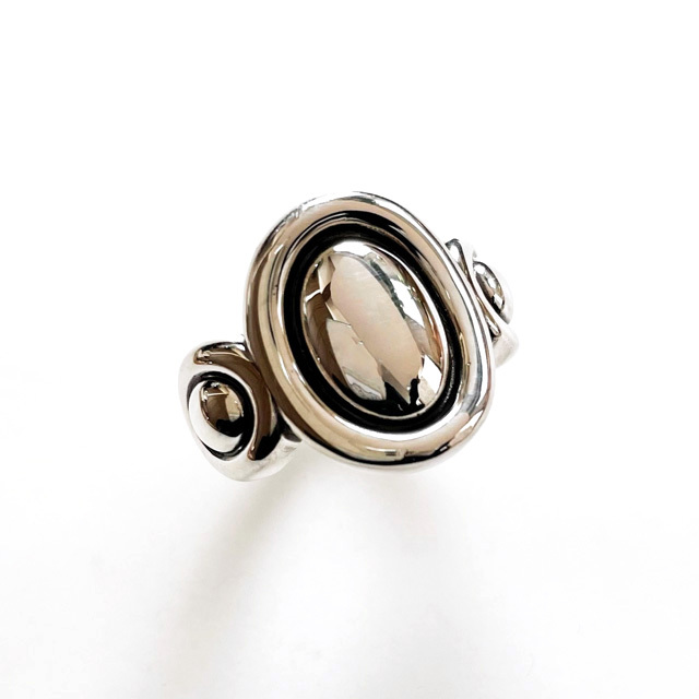 PHILIPPE AUDIBERT通販｜Elior ring brass silver plated,