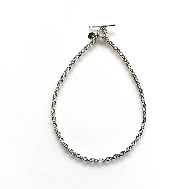 PHILIPPE AUDIBERT/Angela necklace brass silver plated,