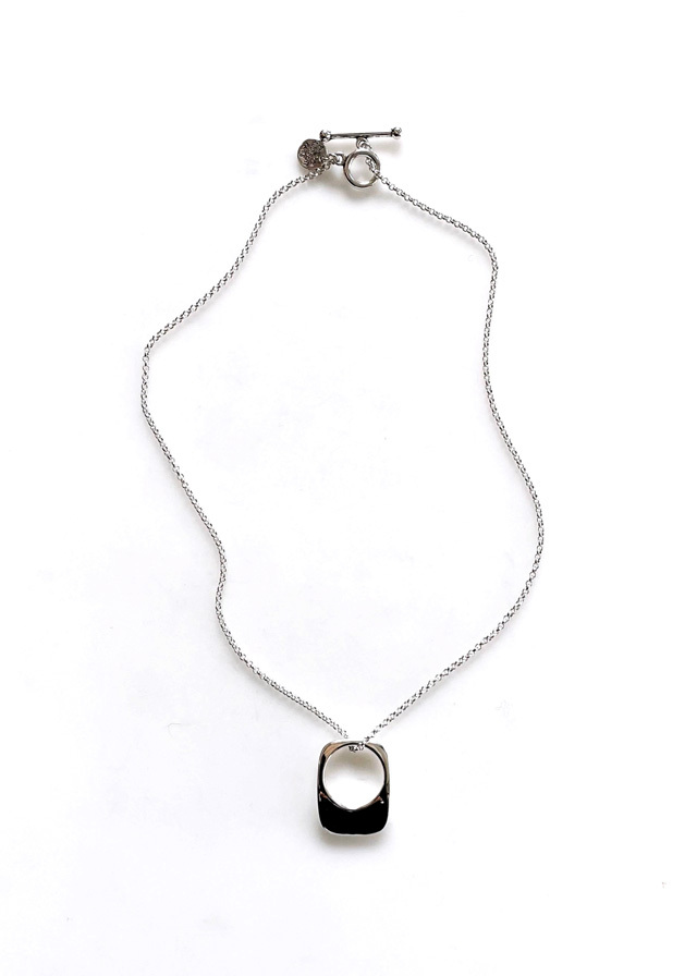 PHILIPPE AUDIBERT通販｜Niles necklace brass silver plated, w/Debby
