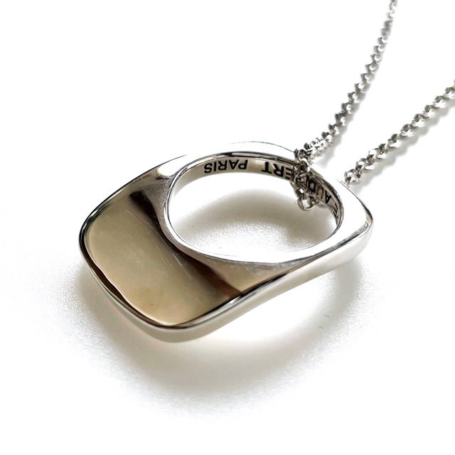 PHILIPPE AUDIBERT通販｜Niles necklace brass silver plated, w/Debby