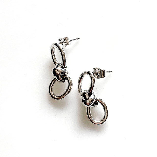 PHILIPPE AUDIBERT/Isa earring S brass silver plated,