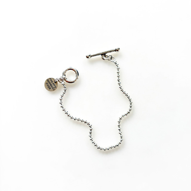 PHILIPPE AUDIBERT/Stephens bracelet brass silver plated,