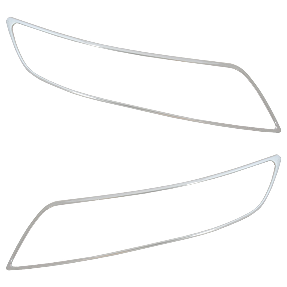 ri-if301-01 ヘッドライト用 Infiniti インフィニティ FX35 FX45 (S50 2003-2008 H15-H20) 日産 NISSAN クロームメッキトリム ガーニッシュ カバー