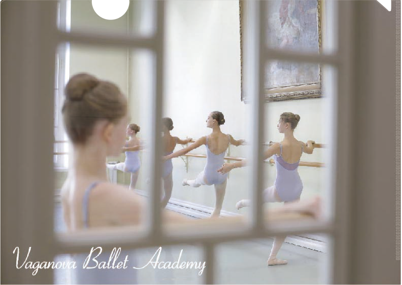 A4クリアファイル　レッスン