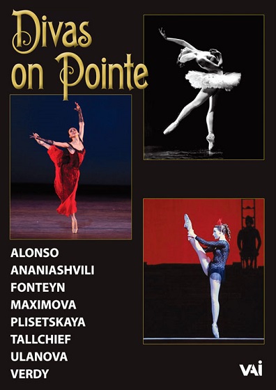 「ディーヴァス・オン・ポアント」Divas on Pointe アロンソ アナニアシヴィリ フォンテイン マクシーモワ プリセツカヤ (直輸入DVD)