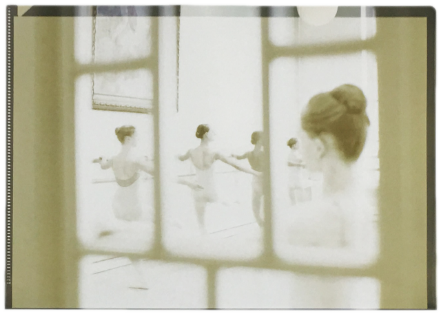 A4クリアファイル　レッスン 裏