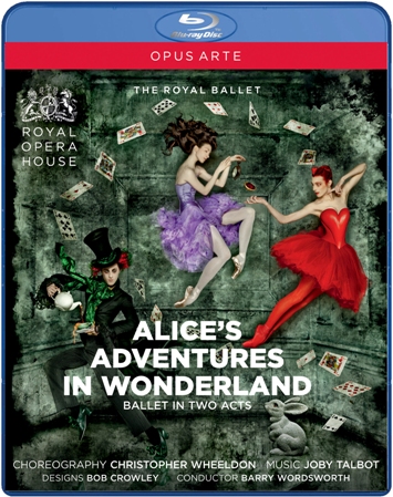 【期間限定DVD＆BDフェア】英国ロイヤル・バレエ「不思議の国のアリス」全2幕 (直輸入Blu-ray)